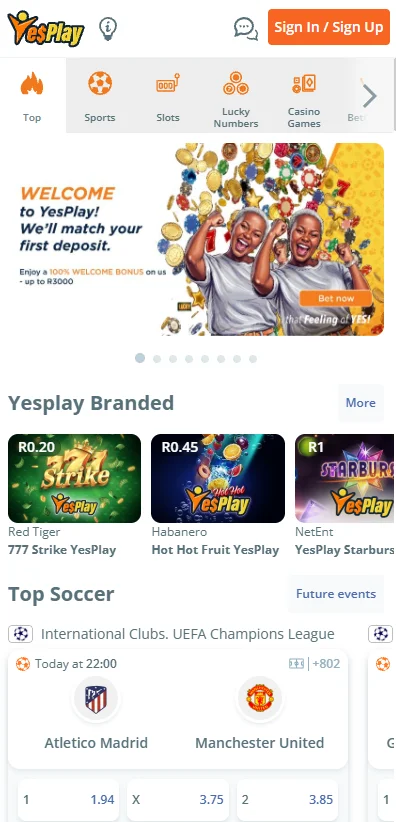 Yesplay casino App